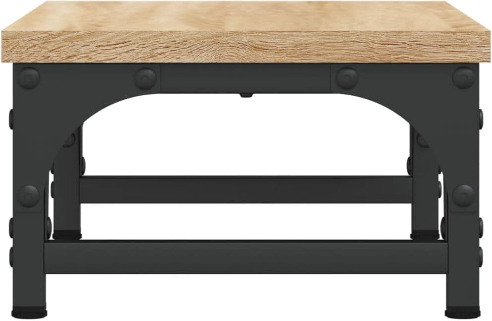vidaXL Support de moniteur chêne sonoma 37x23x14 cm bois d'ingénierie