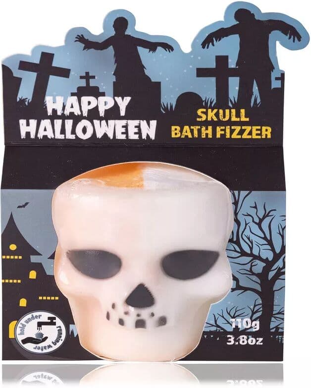 Accentra - HALLOWEEN Badefizzer Totenkopf, 110 g