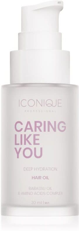 ICONIQUE Professional CARING LIKE YOU Deep Hydration huile hydratante pour cheveux secs et abîmés 30 ml