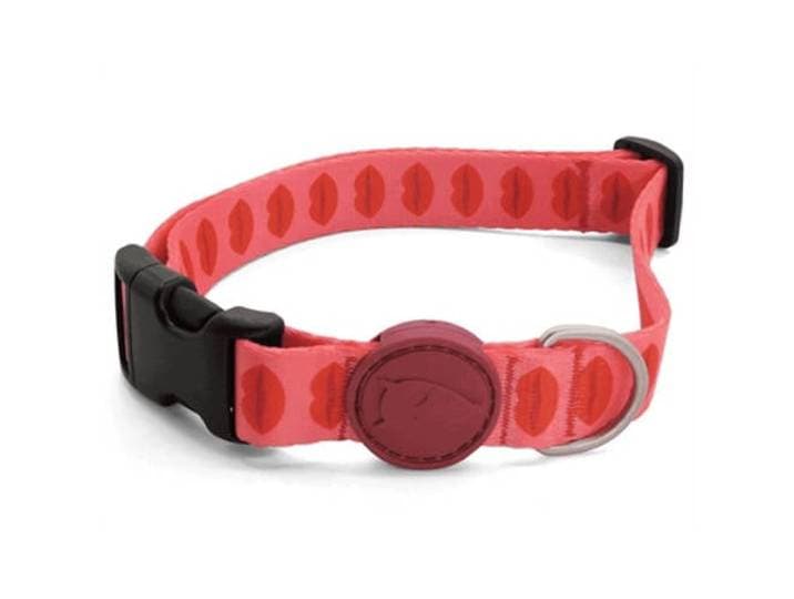 Morso halsband Hond Lipstick Roze 43-70X2,5 cm