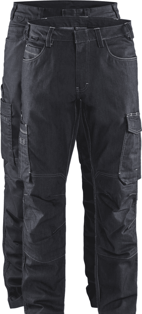 Blåkläder 1439 Service Buks Denim Stretch / Service Buks Denim Stretch - C148 - Marineblå