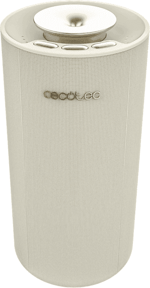 Humidificador - Cecotec PureAroma 3000 Sound Expert, Altavoz Bluetooth, 10 ml, Temporizador 8 h, 3 intensidades y luces LED, Blanco