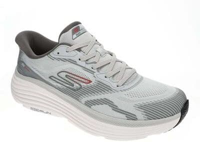 Skechers Performance Max Cushioning Endeavour-Sequoya (Men's) Athletic in Grey, Size 11.5 M, Textile