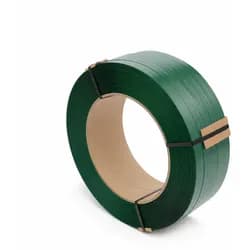 PET-Umreifungsband 19 mm x 0,9 mm, 1200 m von LastWerk, grüne Rolle mit geprägter Oberfläche, hohe Zugfestigkeit, wetter- & UV-beständig, Schwerlast-Palettenband für Transport, Bündelung & Lagerung