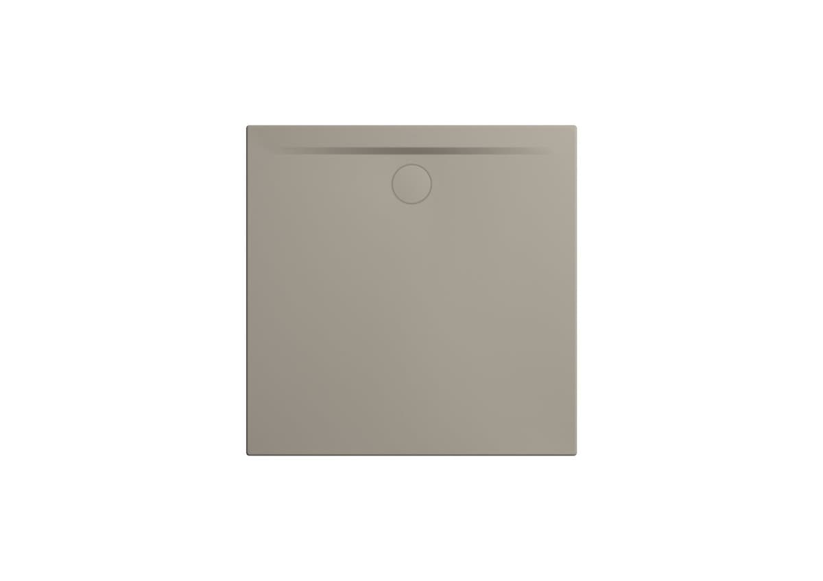 Kaldewei Duschwanne SUPERPLAN ZERO 1546-1, 1100x1100x20 mm, warm grey 50, Secure Plus, 354600012670 354600012670