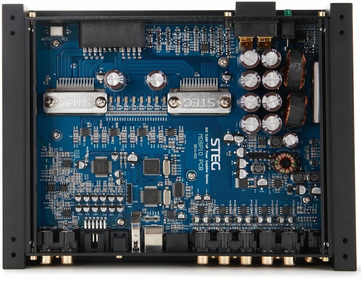 Steg MDSP-10 8-Channel DSP Amplifier   Masori