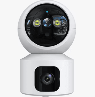 Telecamera intelligente con due obiettivi – WiFi, Tuya