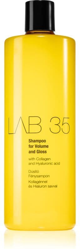 Kallos LAB 35 Volume and Gloss shampoing volumisant pour des cheveux brillants et doux 500 ml