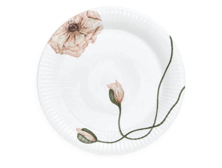 Kähler Assiette Hammershøi Poppy 27cm Blanc