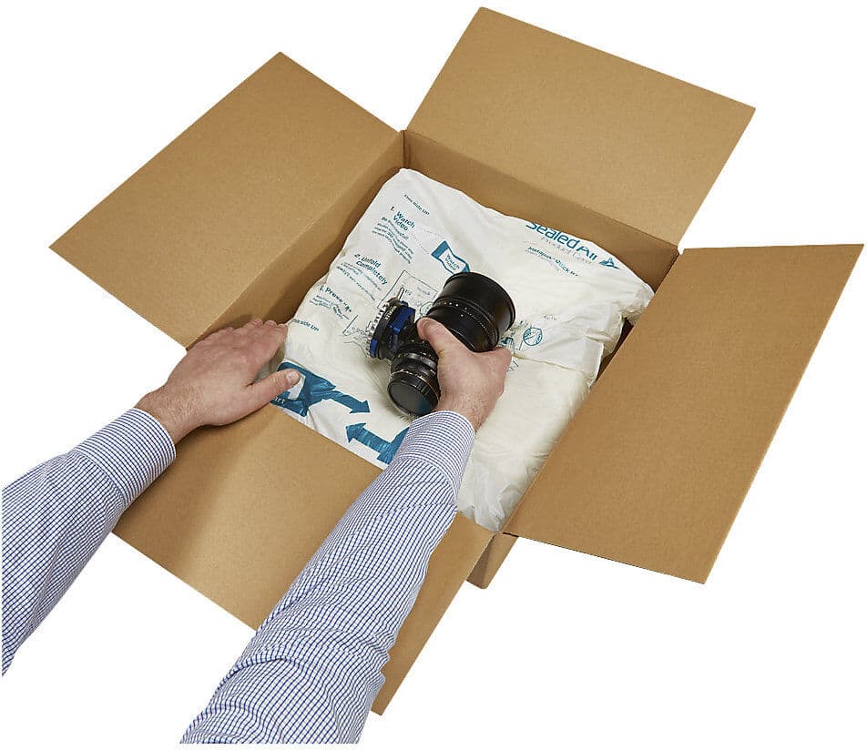 kaiserkraft Verpackungsschaum für Leichtes, aus PU, Beutel-LxB 610 x 460 mm, Inhalt 8 l, VE 30 Stk
