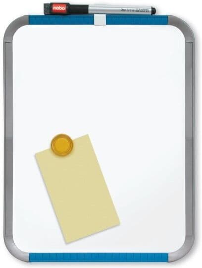 Nobo Mini Magnetic Whiteboard Slim Frame 22x28cm