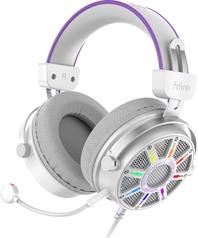Fifine H19 Gaming Headset - Vit