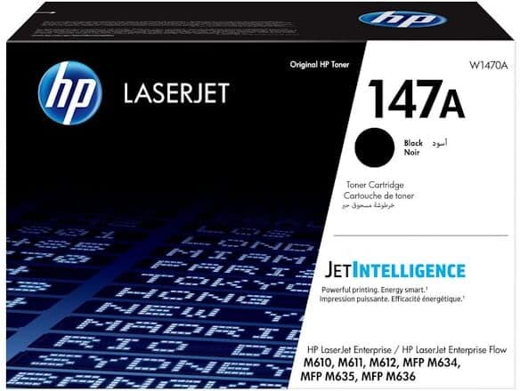 Toner HP W1470A 147A 10,5K svart