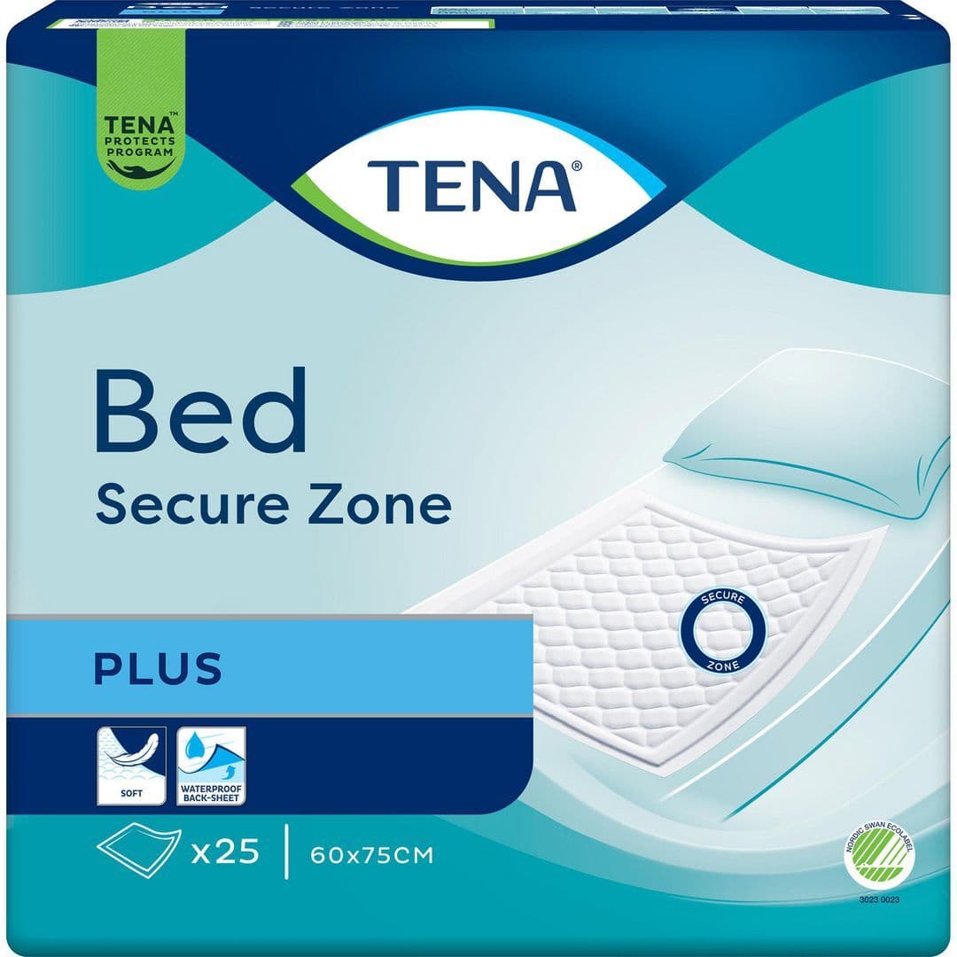TENA Inkoskydd Bed Plus 60x75cm 25/fp