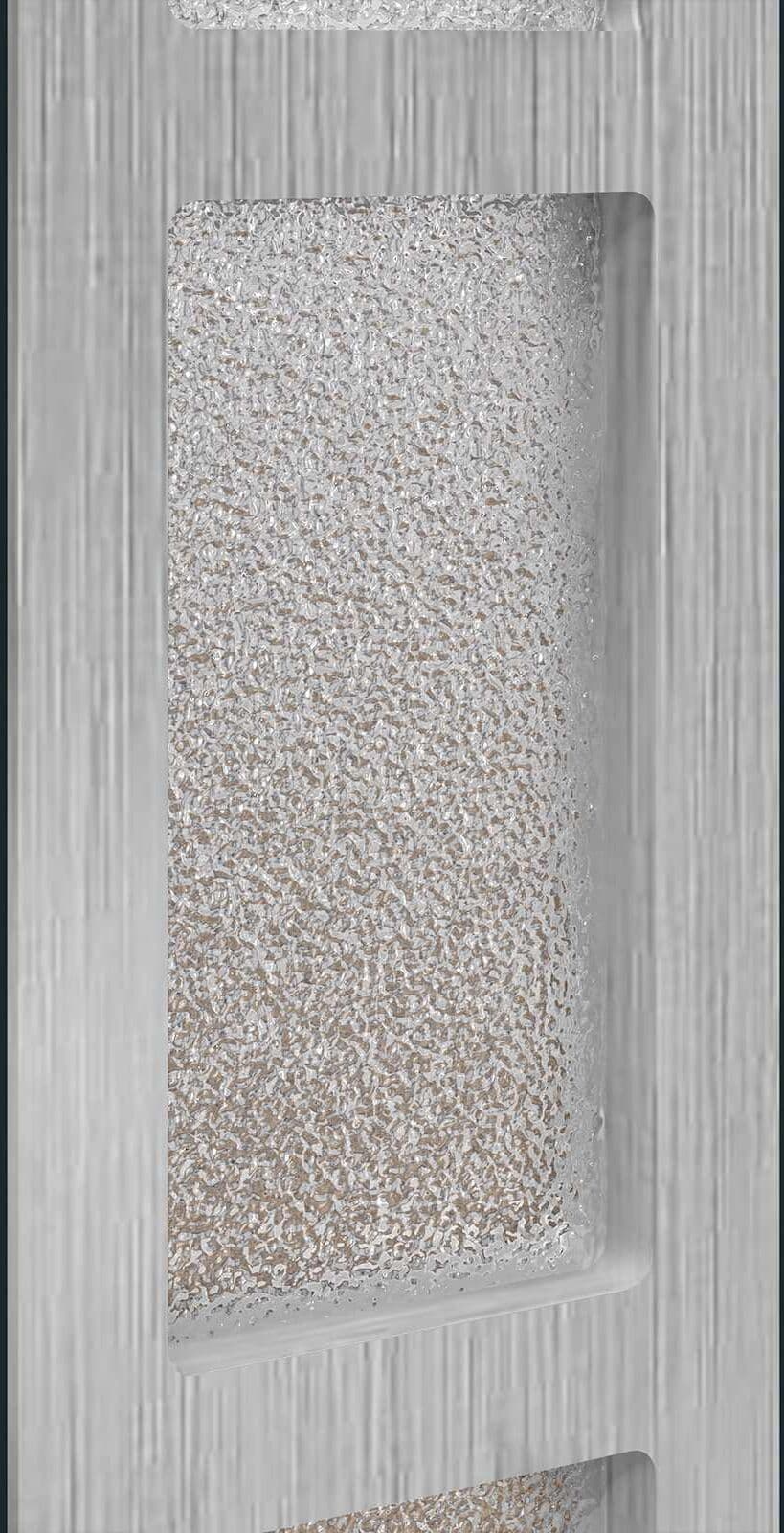 vidaXL Porte Frontale 98 x 200 cm PVC Anthracite