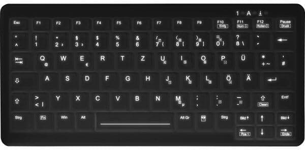 Contour Active Key Medicin Tastatur, Mini Notebook