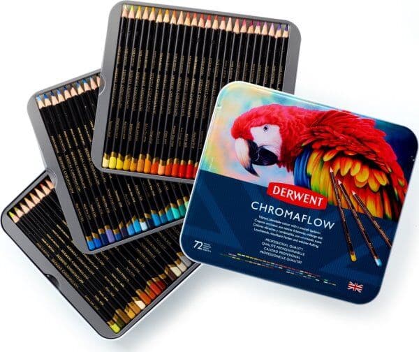 Derwent Chromaflow Farveblyanter   72 Farver