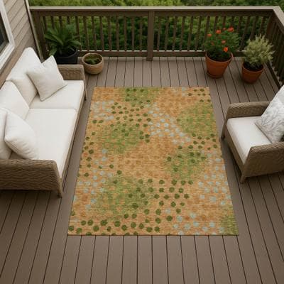 Addison Rugs Machine Washable Indoor/ Outdoor Modern Parker Chantille Rug