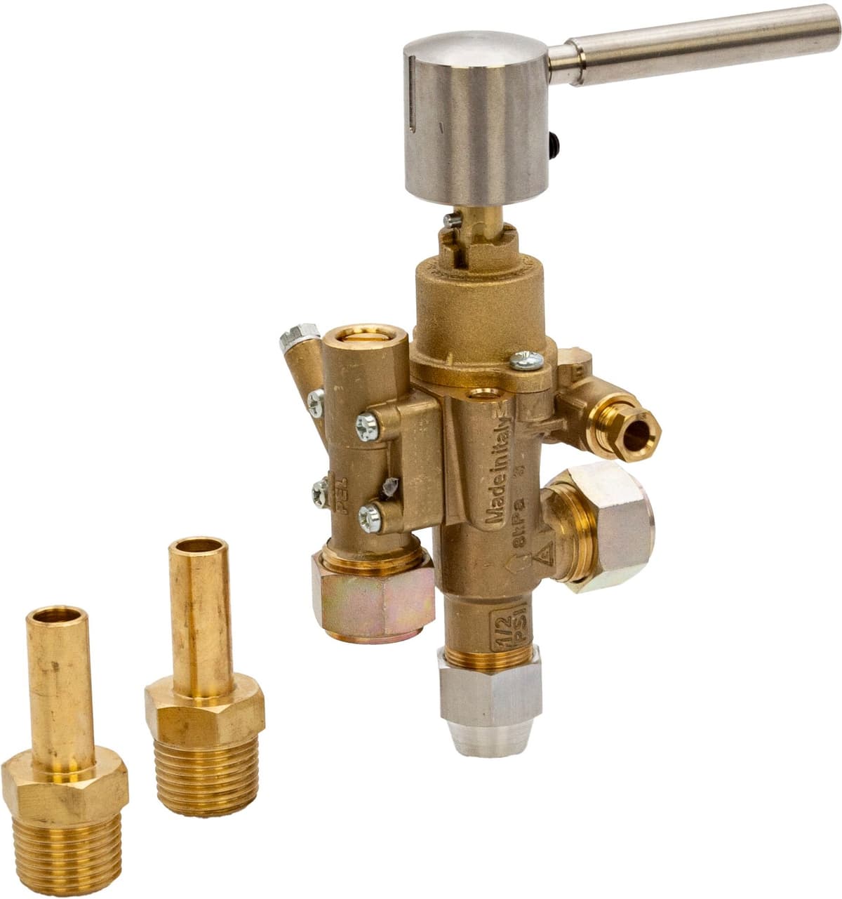 Alpha PEL 21S Catering Gas Safety Valve Right Angle Inlet/Outlet