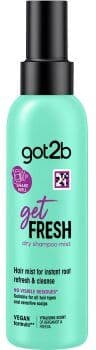 got2b Fresh it Up Extra Care champô seco suave fragrâncias Bergamot & Freesia 150 ml. Fresh it Up Extra Care