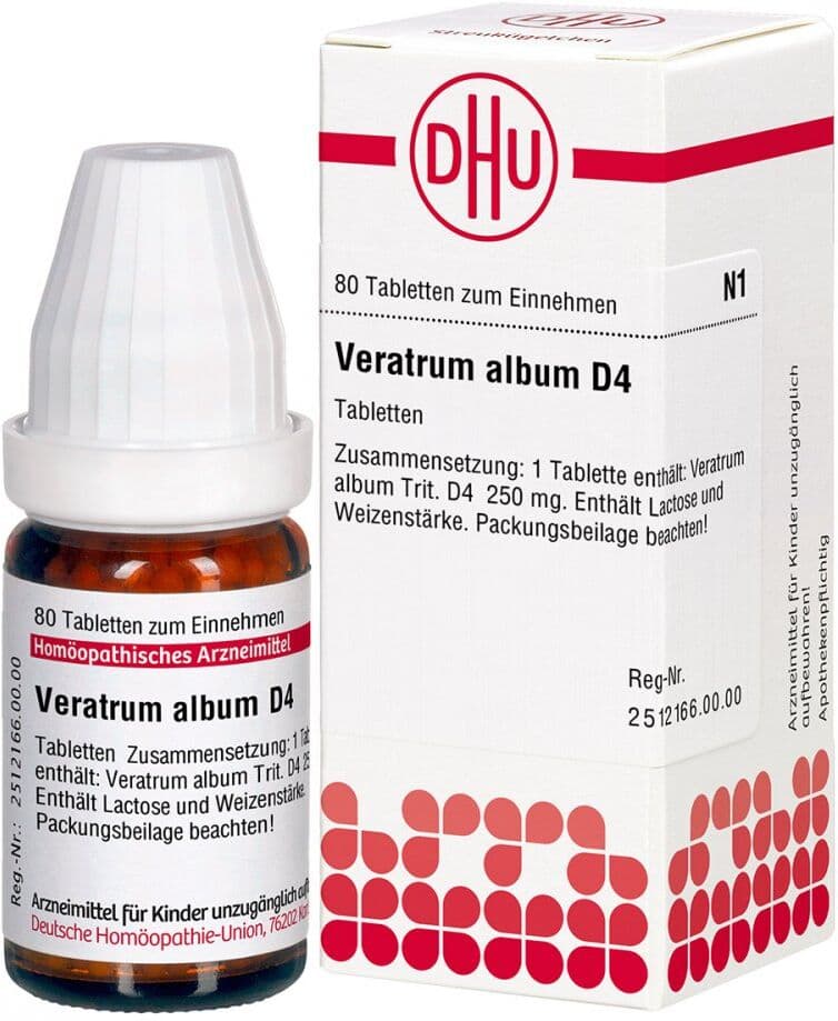 DHU Veratrum Album D4 Tabletten 80stk