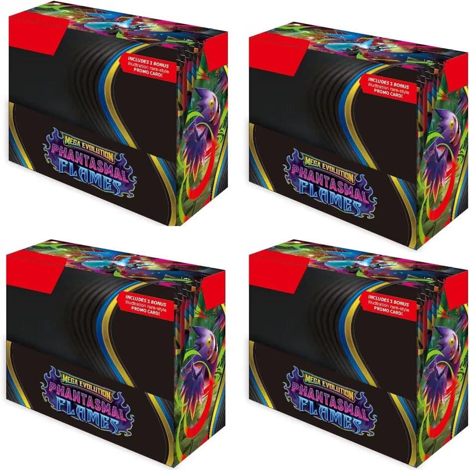 TAKARA TOMY 360Pcs/Set Pokémon Card MEGA EVOLUTION Pre-group SCARLET&VIOLE 151 PHANTASMA FLAMES Prismatic English Booster Battle Card