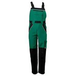 Latzhose "PLALINE" - 102 - grün/schwarz