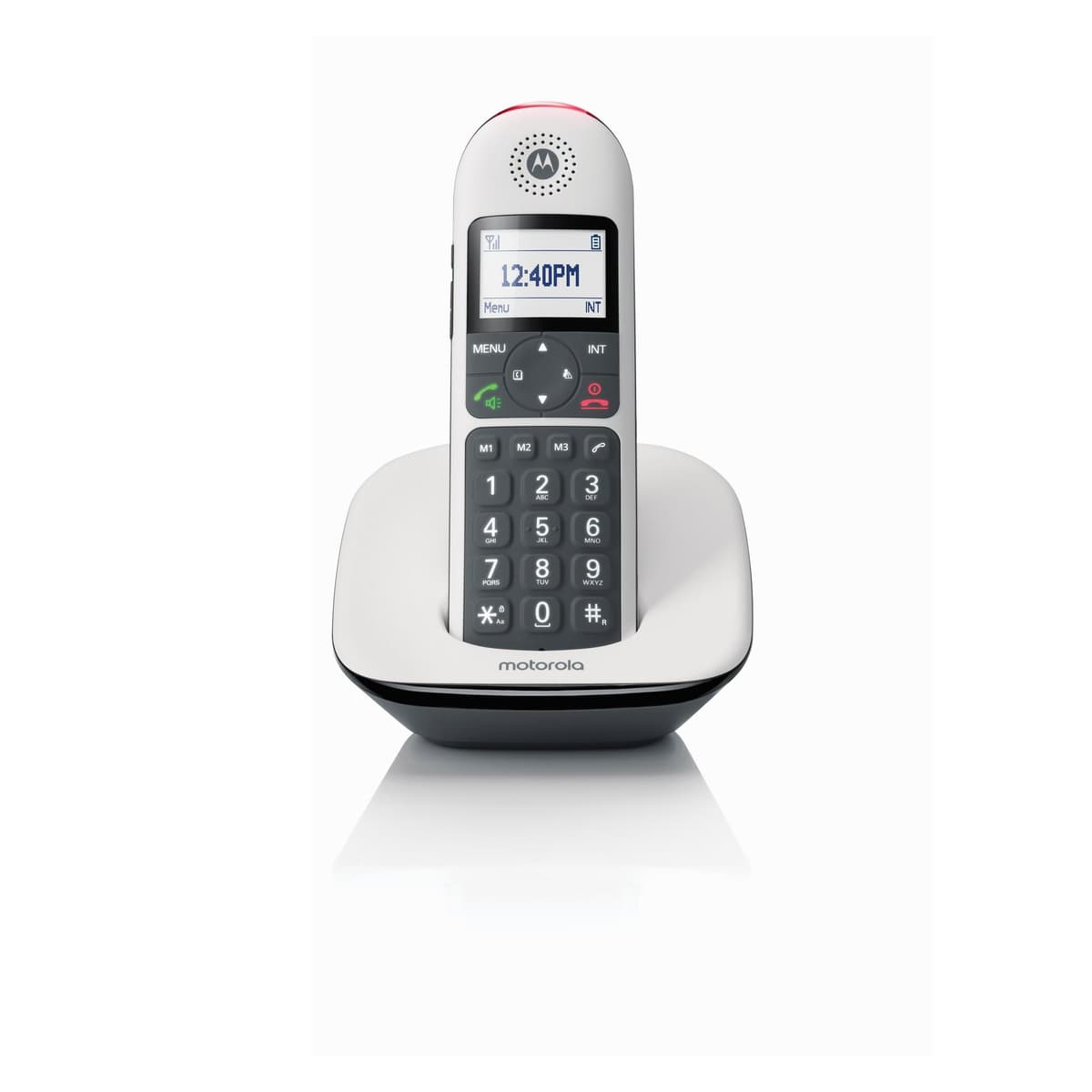 Motorola CD5001 White - Grosse Tasten - Hörgerätekompatibel (G31000X18W1AWE(ES))