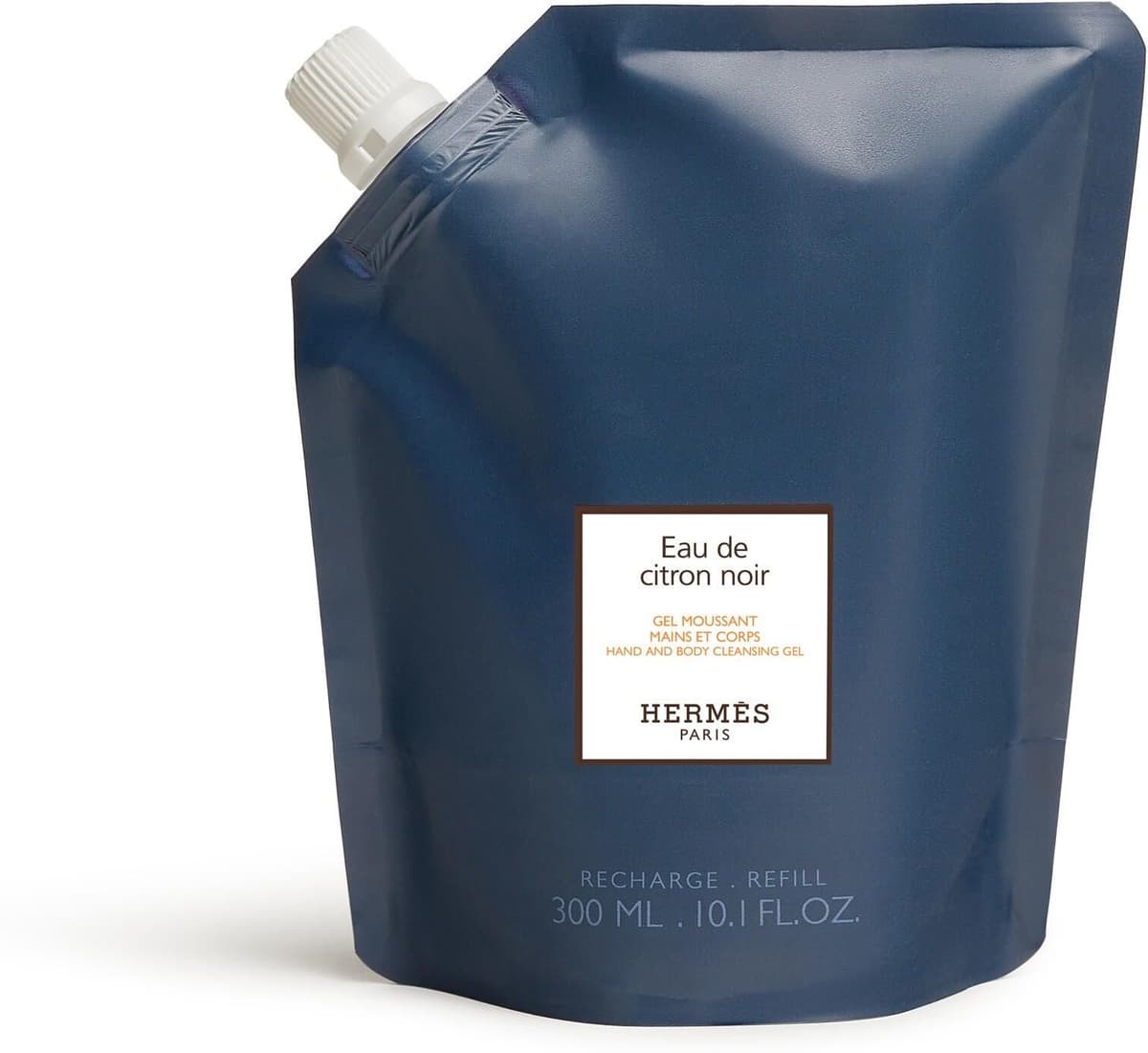 HERMES Eau de citron noir, recharge gel moussant mains et corps