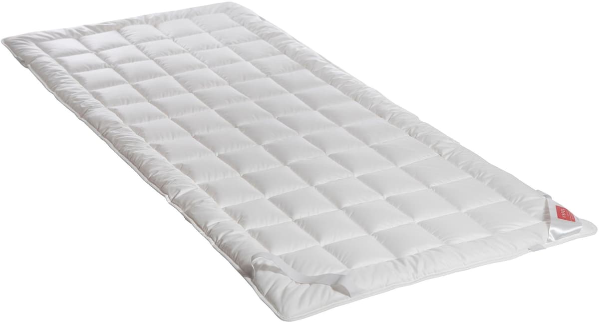 Matratzenauflage HEFEL "Wellness Vitasan", weiß, B:180cm H:2cm L:200cm, Bezug: 100% Baumwolle. Füllung: 100% Polyester, Matratzenzubehör