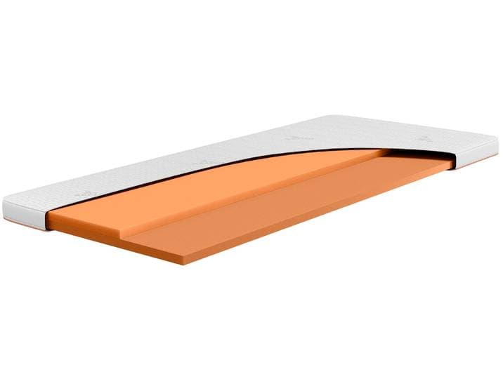 Topper BEKA Gelschaum Topper GELTEX Next Horizon Firm , weiss (weiß), B:200cm H:7cm L:200cm, Gelschaum, Polyester, Topper, Topper, 100% GELTEX-Schaum, 7 cm hoch, RG43, wendbar, 90x200 cm & mehr Grössen