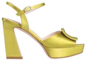 Roger Vivier Sandalias Mujer Verde lima 34,34.5,35,35.5,36,36.5,37,37.5,38,38.5,39,40,41,42 Mujer