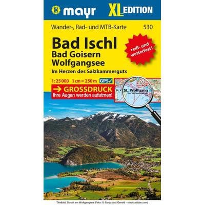 Mayr Wanderkarte Bad Ischl - Bad Goisern - Wolfgangsee XL 1:25.000, Sonstige von , KOMPASS Freytag & Berndt, 978-3-99121-947-7