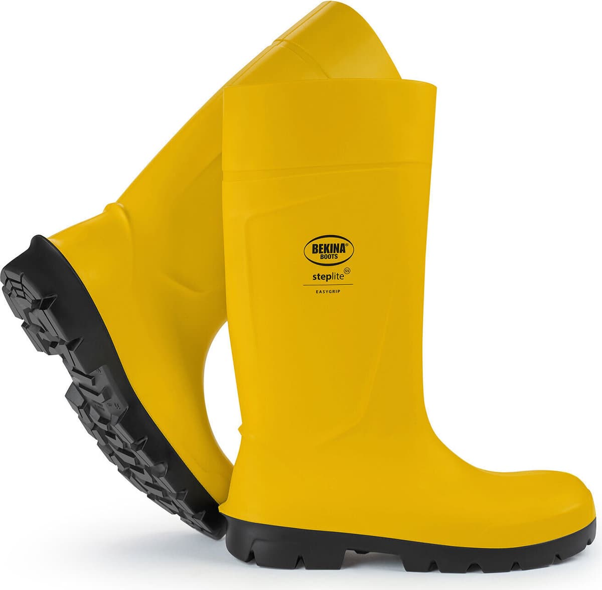 Bekina Boots Steplite EasyGrip veiligheidsschoen, geel/zwart, maat 47