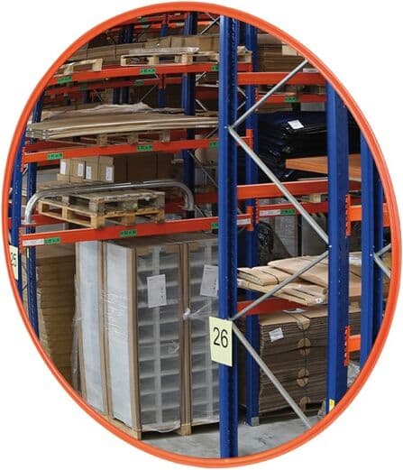B2B Partner Lustro wewnętrzne nietłukące, okrągłe, średnica 600 mm