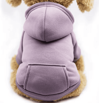 Inspire Curations Warm Winter Dog Hoodie For Small And Large Dogs purple xl