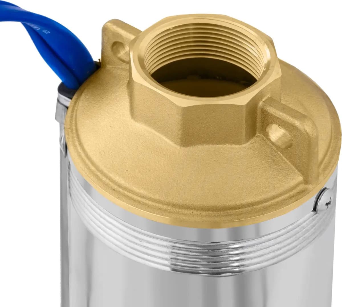 hillvert Ponorné čerpadlo - 95 mm / 3,75'' - 6000 l/h - 750 W - 20 m kábel / 72 m výška - ušľachtilá oceľ 10060170