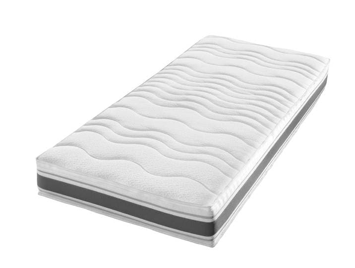 Kaltschaummatratze FAN Punktoflex de Luxe KS, Matratze in 90x200 cm, 140x200 cm , weiss (weiß), B:180cm H:22cm L:200cm, Bezug: 100% Polyester, Matratzen, Kaltschaummatratze, 7-Zonen-Luxus-Kaltschaum-Matratze, Greenfirst-Veredelung gegen Milben