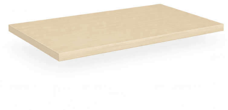 B2B Partner Stolová deska 1600 x 800 x 25 mm, bříza