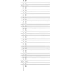 Zehnder Design-Heizkörper Yucca Asym elektrisch, 1354x47x578 mm, Light Grey