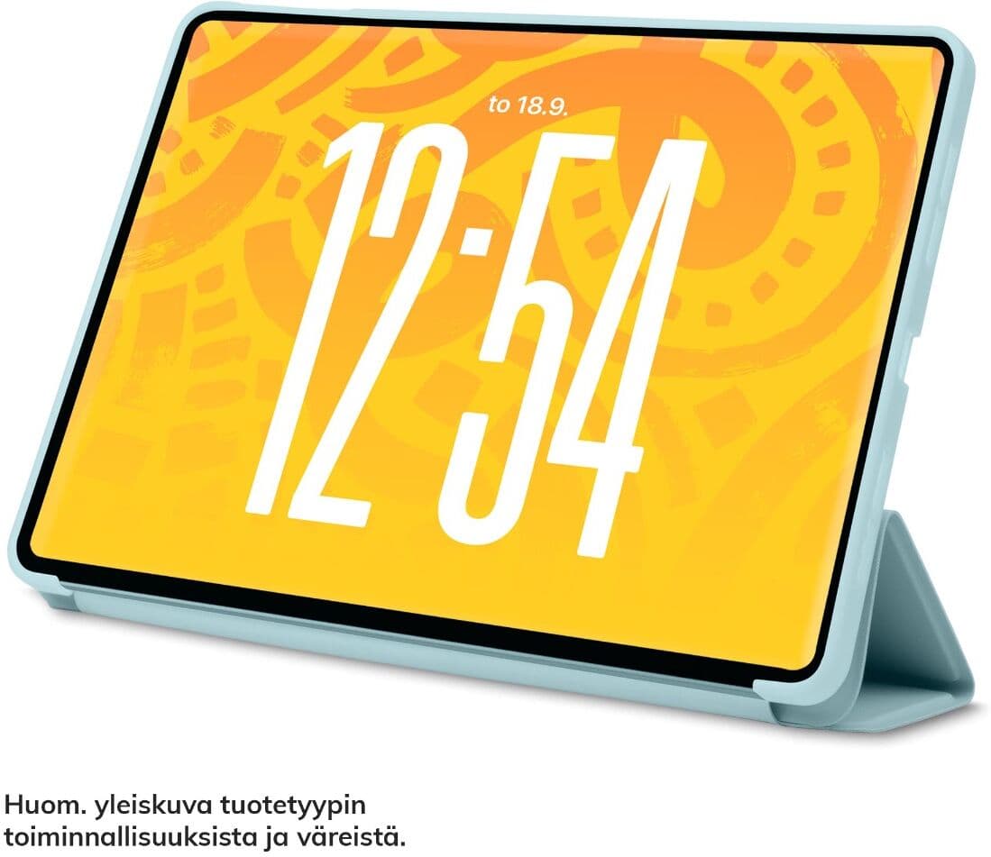 Samsung Galaxy Tab S8+ / S7+ / S7 FE 12.4" Hupsis Jemma Tabletin Suojakotelo, Vaaleansininen
