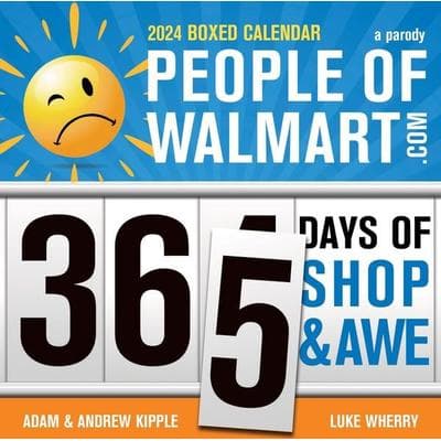 2024 People of Walmart Boxed Calendar, Taschenbuch von Adam Kipple,Andrew Kipple,Luke Wherry, DK Children, 978-1-72826-981-8