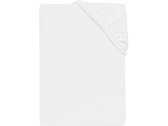 Mikroflausch Spannbettlaken 140 g/m², 140-160x200 cm, weiss