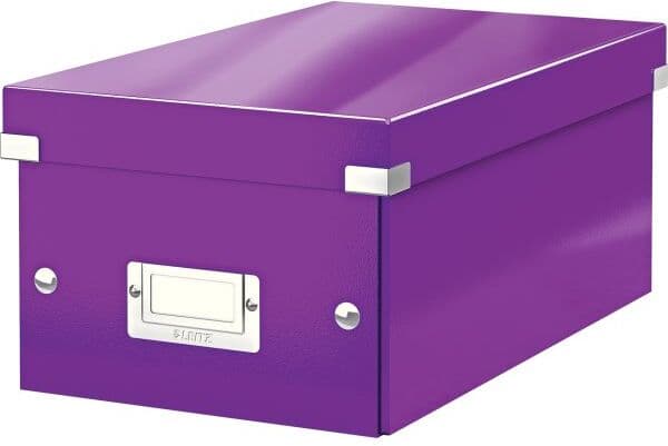 Leitz Click & Store Boks   Dvd Str.   Lilla