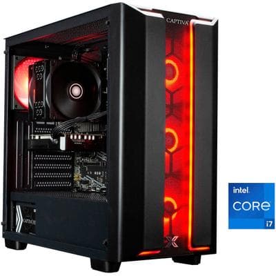 CAPTIVA Gaming-PC "Advanced Gaming I94-121", schwarz, Microsoft Windows 11 Home (64 Bit), GeForce RTX™ 5060 Ti, 32 GB RAM 2.000 GB SSD, Desktop-PCs