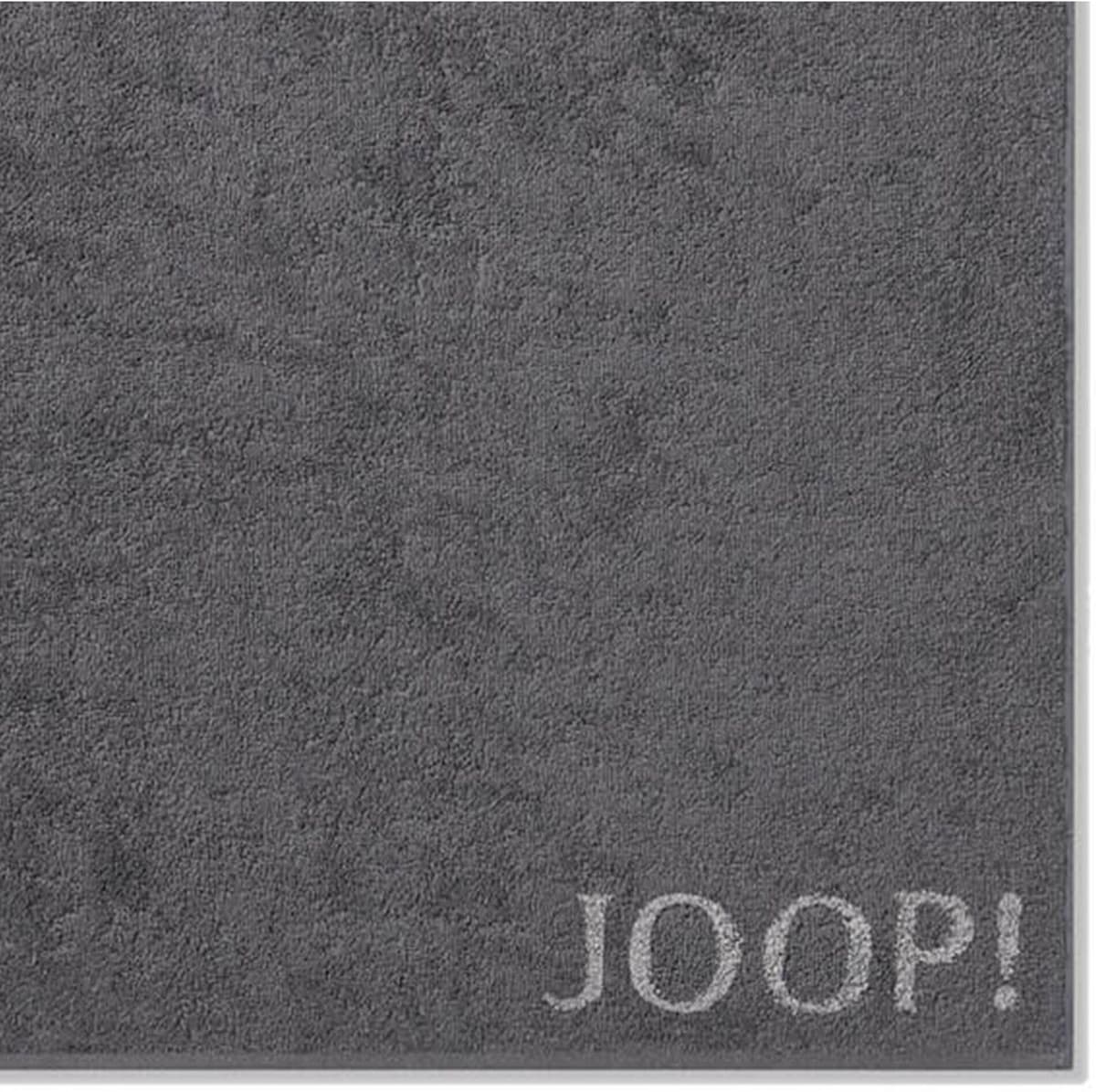 Joop! Handtuch JOOP "Handtuch Classic / Infinity / Signature 3er Pack", grau (anthrazit), B:50cm, Obermaterial: 100% Baumwolle CO., Handtücher, Handtuch