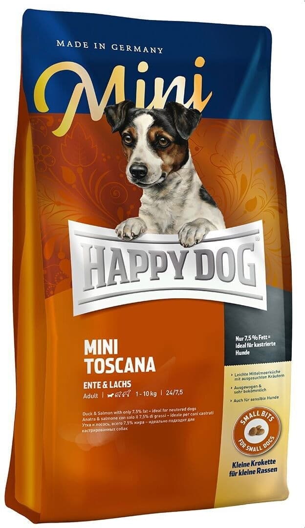 Happy Dog Sensible Mini Toscana Torrfoder Till Hund 4 Kg