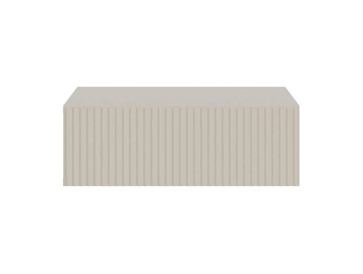 Selsey Nachtisch Veldio Greige, 50 cm, Taupe, Holzwerkstoff, 1 Schubladen, Rechteckig, 50x17x35.6 cm, Schlafzimmer, Nachttische