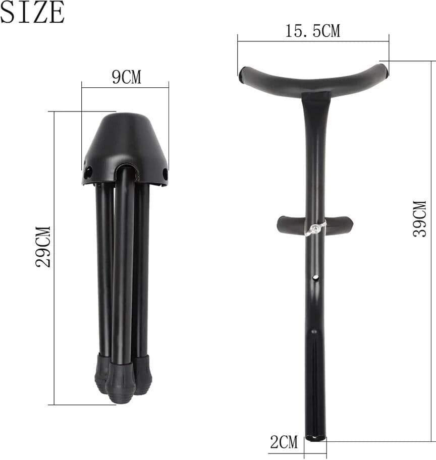 SLADE Alto Saxophone Stand Foldable Portable Saxophone Tripod Holder Support Bracket Woodwind Musical Instrument Accessories