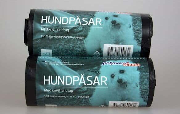 HundpÃ¥se med knyt svart 50-pack